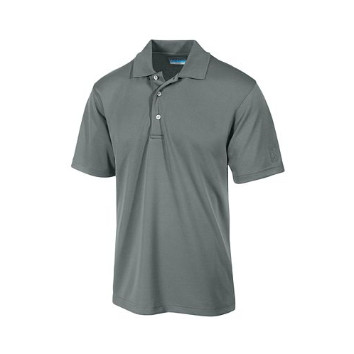 PGA TOUR Mens Airflux Solid Golf Polo Shirt