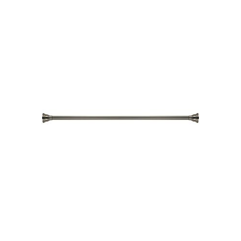 Kingston Brass 72-inch Tension Shower Rod with Decorative Flange