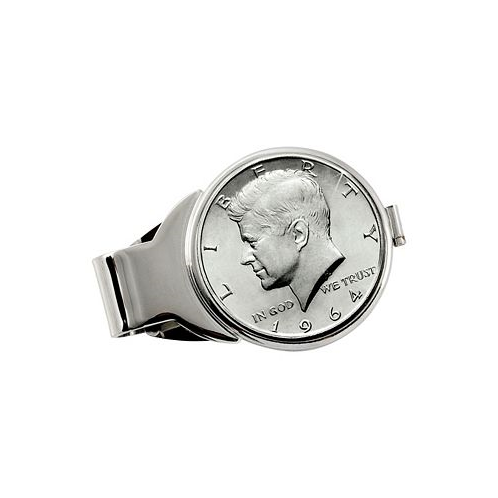 American Coin Treasures Mens JFK 1964 First Year of Issue Half Dollar Coin Money Clip