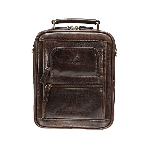 Mancini Arizona Collection Large Unisex Bag with Rear Zippered Organizer