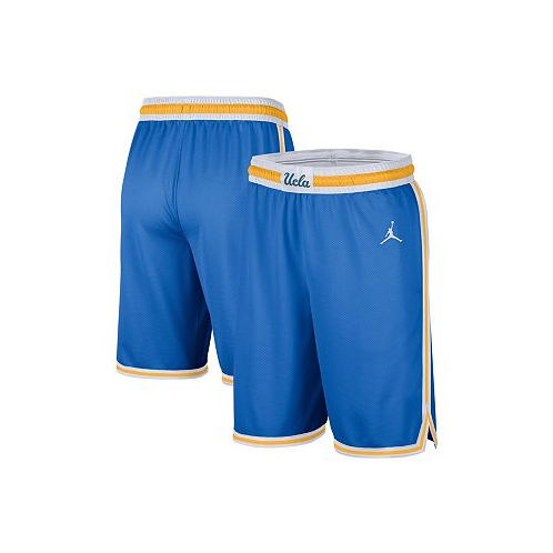 Jordan Mens Blue UCLA Bruins Replica Performance Basketball Shorts