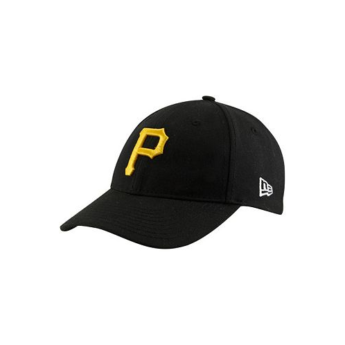 New Era Big Boys Black Pittsburgh Pirates The League 9Forty Adjustable Hat