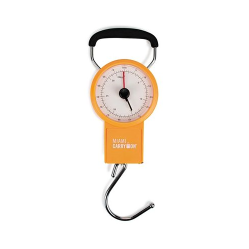 Miami CarryOn Mechanical Luggage Scale with Tape Measure 75 lbs