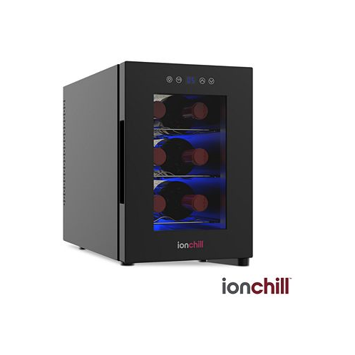 Tzumi IonChill 6-Bottle Wine Cooler 13-Liter Mini Fridge