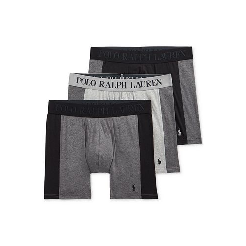Polo Ralph Lauren Mens 3-Pack 4D Flex Max Boxer Brief
