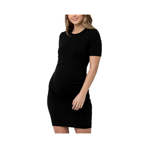 Ripe Maternity Maternity Organic Nursing Short Sleeve Dress