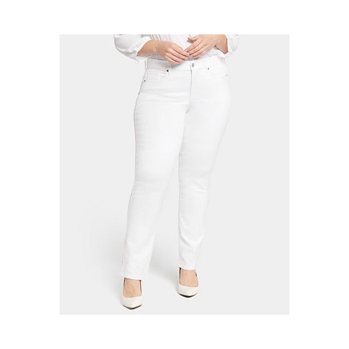 NYDJ Plus Size Waist Match Marilyn Straight Jeans