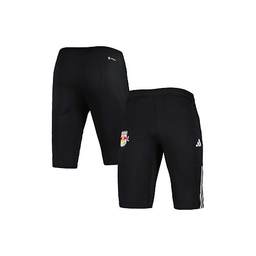 Adidas Mens Black New York Red Bulls 2023 On-Field Training AEROREADY Half Pants
