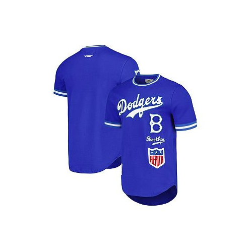 Pro Standard Mens Royal Brooklyn Dodgers Cooperstown Collection Retro Classic T-shirt