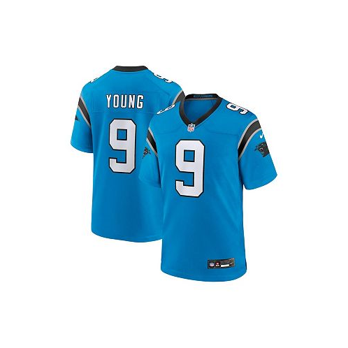 Nike Mens Bryce Young Blue Carolina Panthers 2023 NFL Draft First Round Pick Alternate Game Jersey