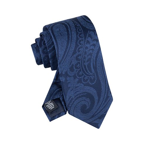 Tommy Hilfiger Mens Textured Exploded Paisley Tie