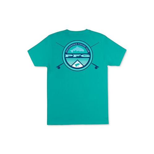 Columbia Mens Gharet PFG Regular-Fit Logo Graphic T-Shirt
