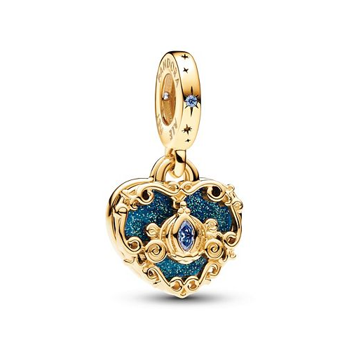 Pandora 14K Gold-Plated Disney Cinderella Heart Charm