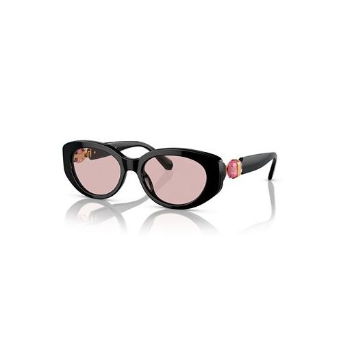 Swarovski Womens Low Bridge Fit Sunglasses SK6002F
