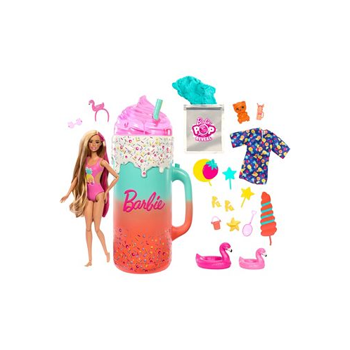Barbie Pop Reveal Rise and Surprise Gift Set with Scented Doll Squishy Scented Pet and More 15 Plus Surprises