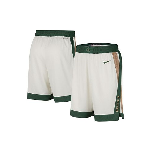 Nike Mens Cream Boston Celtics 2023/24 City Edition Swingman Shorts