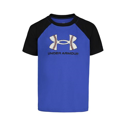 Under Armour Little Boys Baseball Logo Raglan-Short-Sleeve T-Shirt