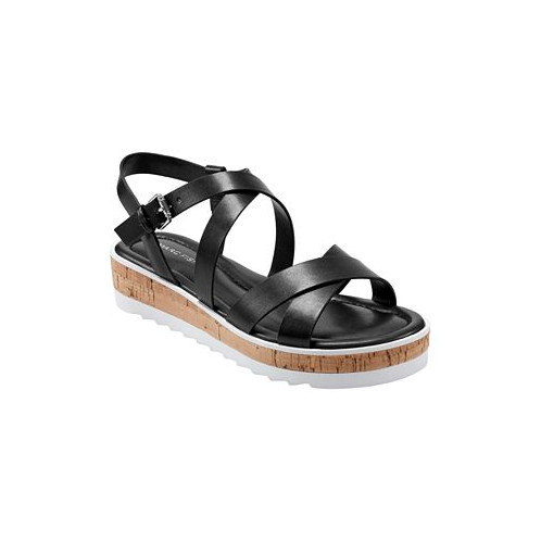 Marc Fisher Womens Goal Open-Toe Strappy Casual Sandals