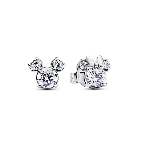 Pandora Mickey Mouse Minnie Mouse Sparkling Stud Earrings