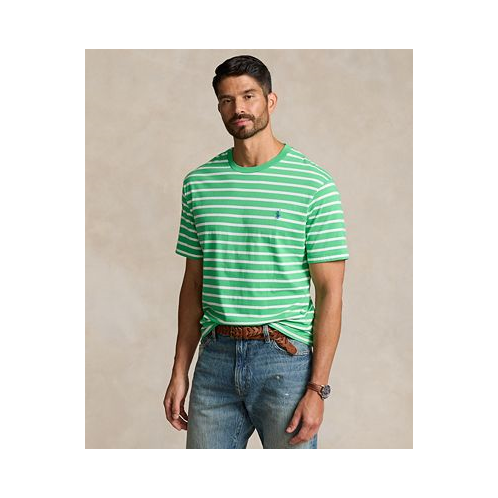 Polo Ralph Lauren Mens Big & Tall Striped Cotton Jersey T-Shirt