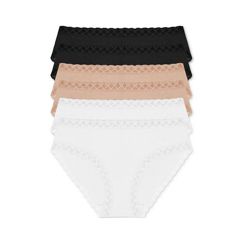 Natori Womens 6-Pk. Bliss Girl Brief Underwear 156058P6