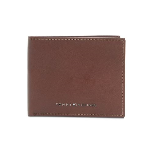 Tommy Hilfiger Mens Walt Leather RFID Bifold Wallet
