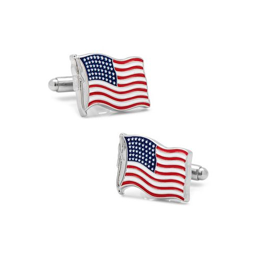 Cufflinks Inc. Waving American Flag Cufflinks