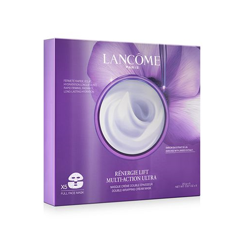 Lancoeme Renergie Lift Multi-Action Ultra Double-Wrapping Cream Face Mask 5-Pk.