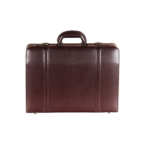 Mancini Mens Business Collection Expandable Attache Case Bag