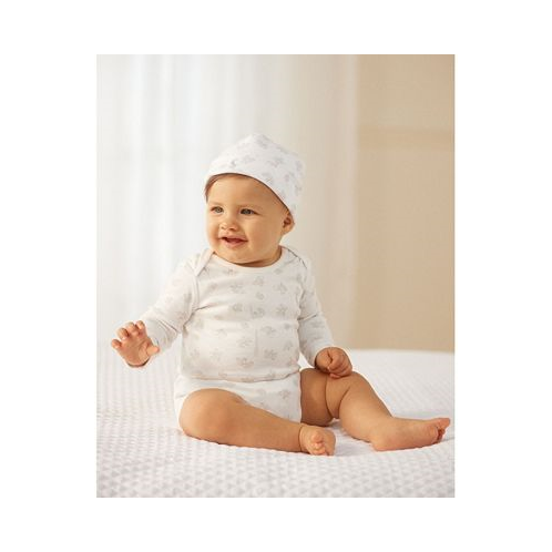 Polo Ralph Lauren Baby Boys Bear-Print Organic Cotton Bodysuit