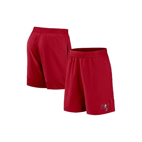 Nike Mens Red Tampa Bay Buccaneers Stretch Woven Shorts