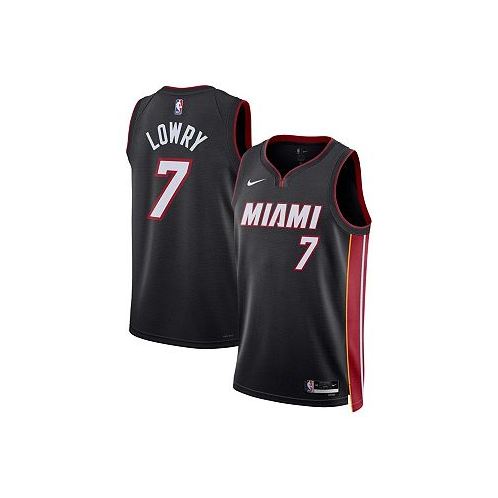 Nike Mens and Womens Kyle Lowry Black Miami Heat Swingman Jersey - Icon Edition