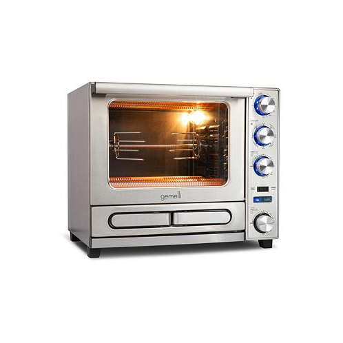 Gemelli Home Oven Professional Grade Convection Oven with Built-In Rotisserie