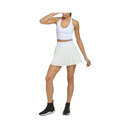 DKNY Womens Performance Pleated Tennis Skirt