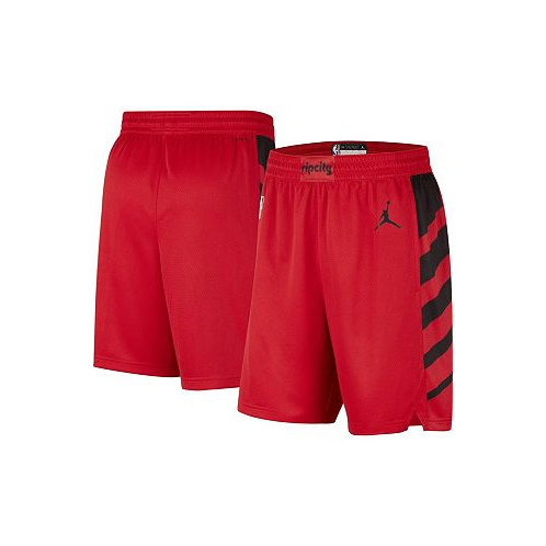 Jordan Mens Red Portland Trail Blazers 2022/2023 Statement Edition Swingman Performance Shorts