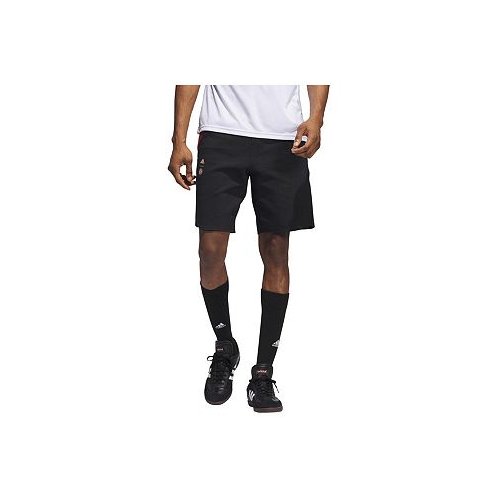 Adidas Mens Black Atlanta United FC 2023 Player Travel Shorts