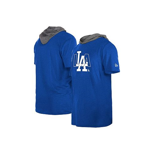 New Era Mens Royal Los Angeles Dodgers Team Hoodie T-shirt