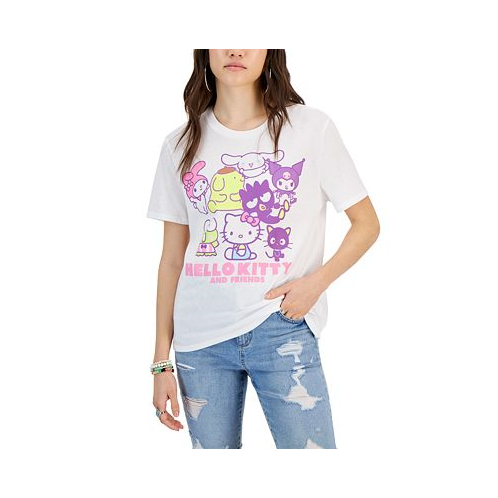 Love Tribe Juniors Hello Kitty And Friends Graphic T-Shirt
