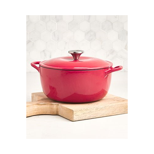 The Cellar Enameled Cast Iron 4-Qt. Round Dutch Oven