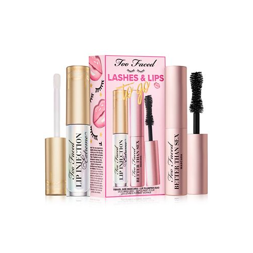 Too Faced 2-Pc. Lashes & Lips To Go Set