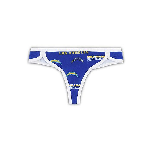 Concepts Sport Womens Powder Blue White Los Angeles Chargers Breakthrough Knit Thong