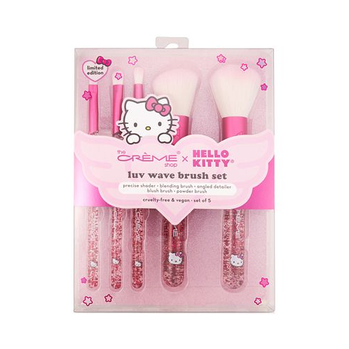 The Creme Shop 5-Pc. Hello Kitty Luv Wave Brush Set