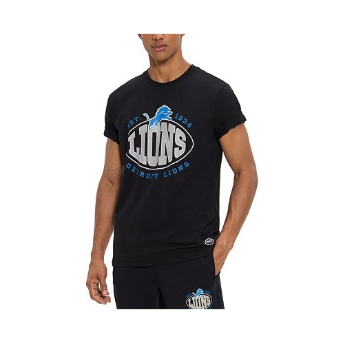 Hugo Boss Mens BOSS x NFL Detroit Lions T-shirt