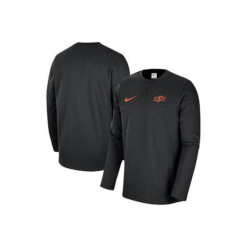 Nike Mens Black Oklahoma State Cowboys Pullover Sweatshirt