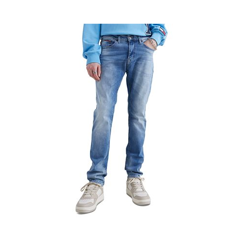 Tommy Hilfiger Mens Scanton Slim-Fit Stretch Denim Jeans