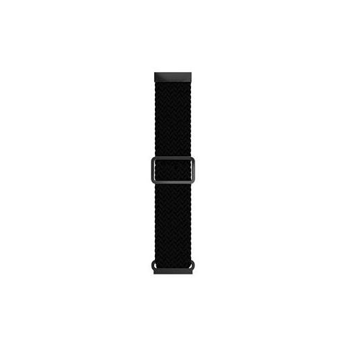 ITouch Unisex Air 4 Black Braided Loop Silicone Strap