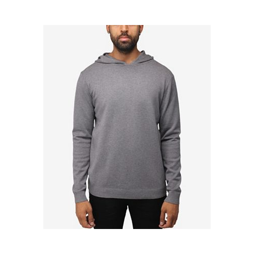 X-Ray Mens Basic Hooded Midweight Sweater