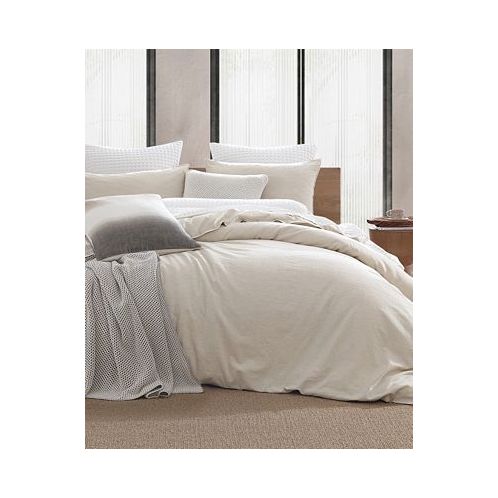DKNY Pure Washed Linen 3-Piece Duvet Cover Set Full/Queen