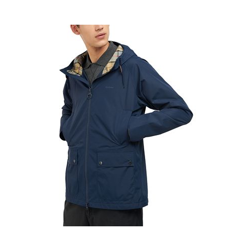 Barbour Mens Domus Zip-Front Hooded Jacket
