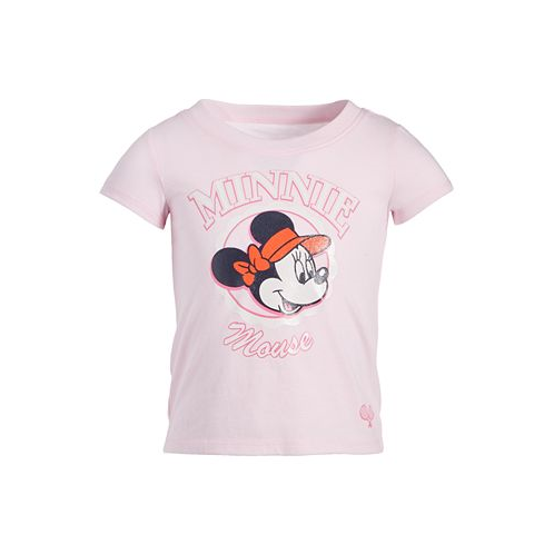 Disney Toddler & Little Girls Minnie Mouse Visor Graphic T-Shirt